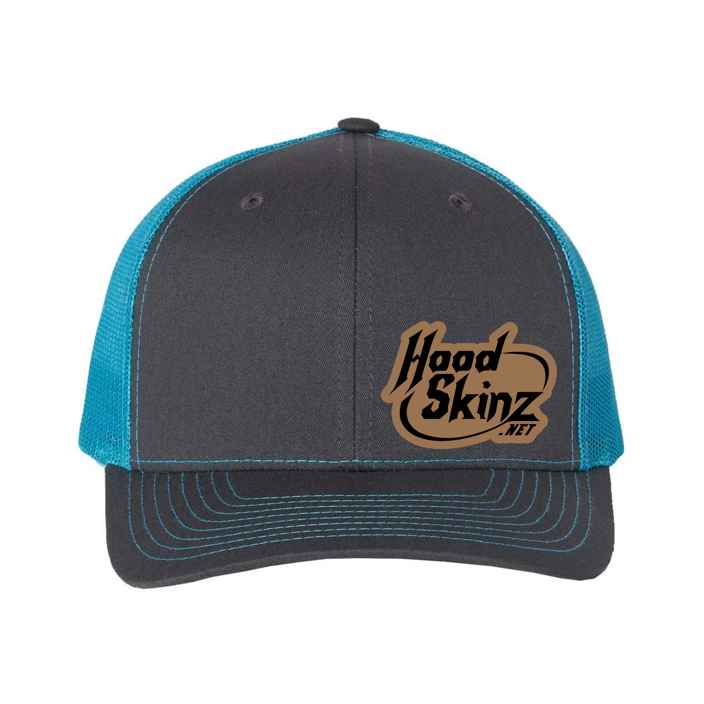 Hood Skinz Leather Patch Richardson 112 Trucker Hat
