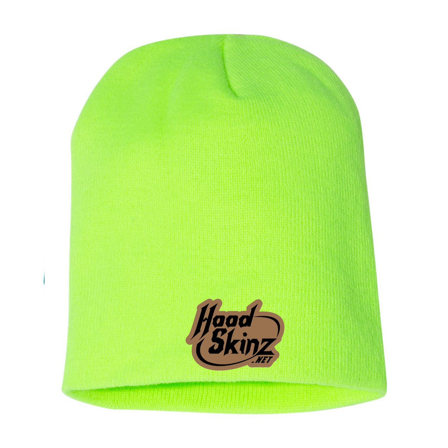 Hood Skinz Leather Patch Beanie