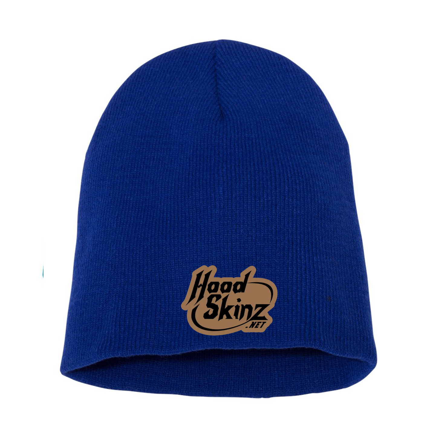 Hood Skinz Leather Patch Beanie