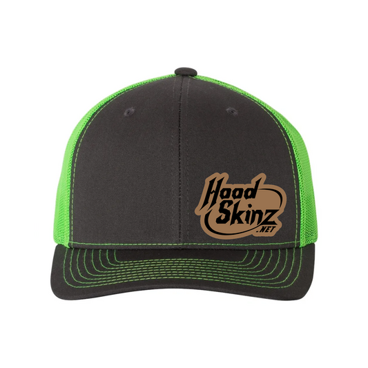 Hood Skinz Leather Patch Richardson 112 Trucker Hat